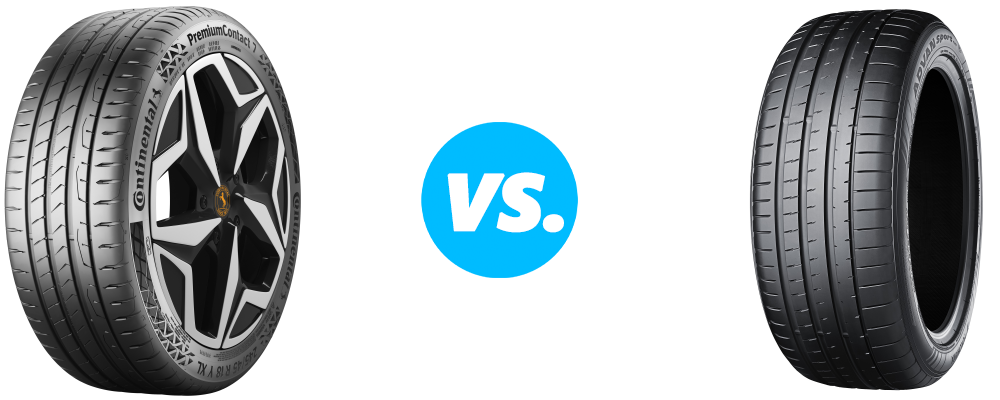 PremiumContact-7 VS Advan-Sport-V107