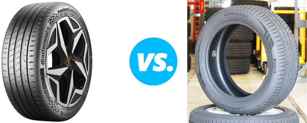 Continental PremiumContact 7 vs Pirelli Cinturato C3