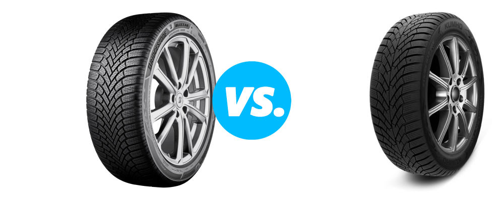 Bridgestone Blizzak 6 vs Kumho Winter Craft WP52