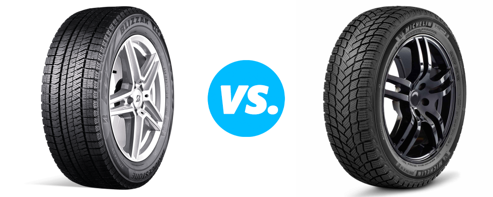 Bridgestone Blizzak Ice vs Michelin X Ice Snow