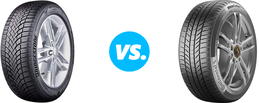 Bridgestone Blizzak LM005 vs Continental WinterContact TS 870 P