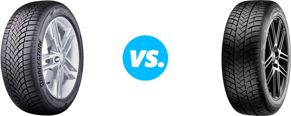 Bridgestone Blizzak LM005 vs Vredestein Wintrac Pro