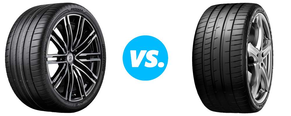 Bridgestone Potenza Sport vs Goodyear Eagle F1 SuperSport
