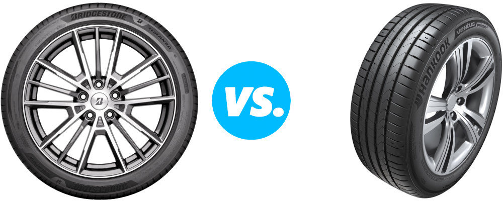 Bridgestone Turanza 6 vs Hankook Ventus Prime 4