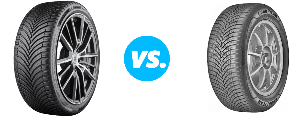 Bridgestone Turanza All Season 6 vs Goodyear Vector 4Seasons Gen 3