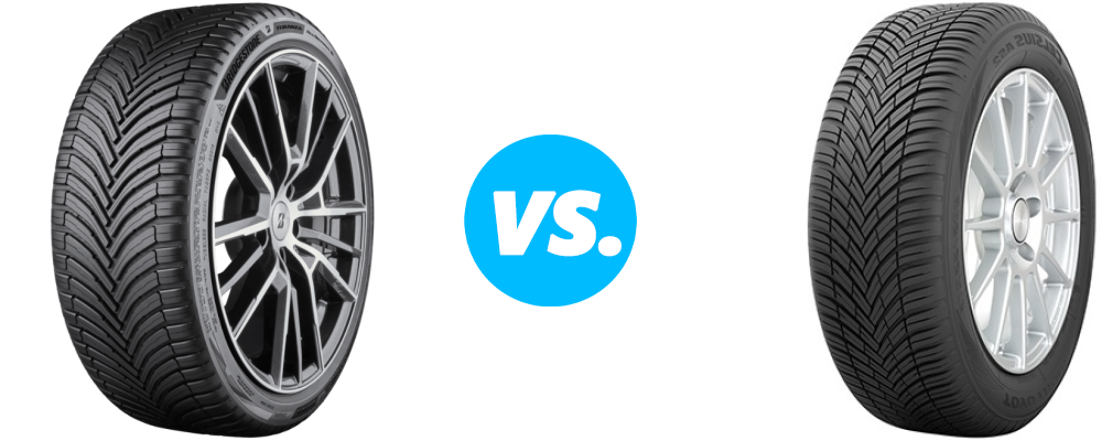 Bridgestone Turanza All Season 6 vs Toyo Celsius AS2