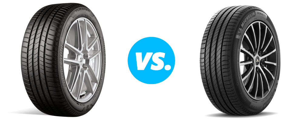 Bridgestone Turanza T005 vs Michelin Primacy 4