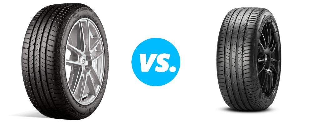 Bridgestone Turanza T005 vs Pirelli Cinturato P7 C2