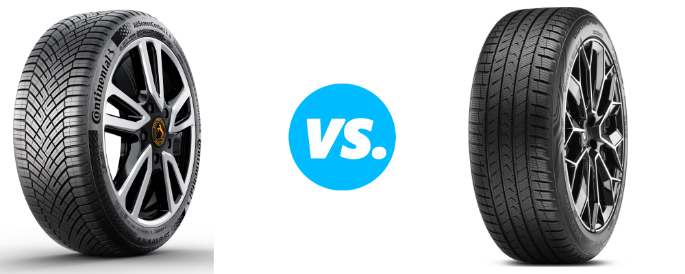 Continental AllSeasonContact 2 vs Vredestein Quatrac Pro Plus