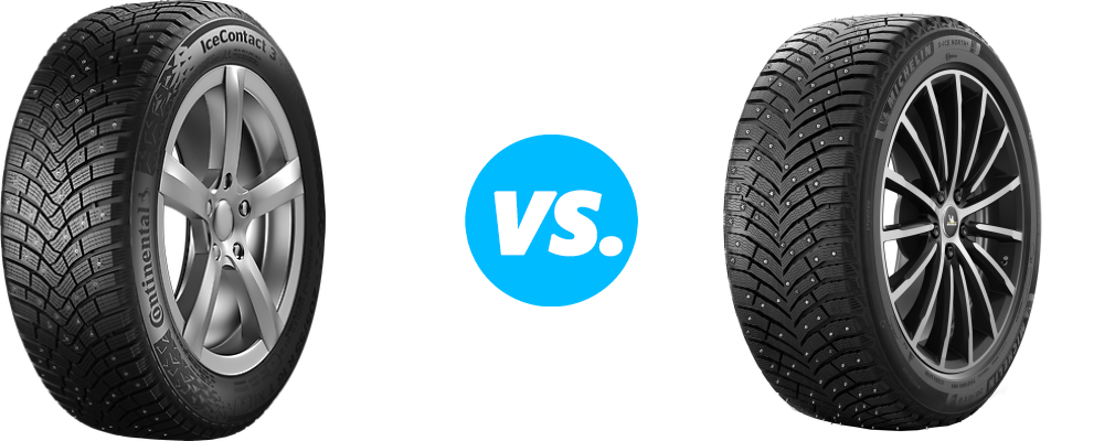 Continental IceContact 3 vs Michelin X Ice North 4