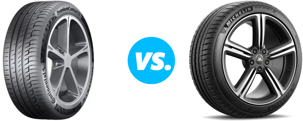 Continental Premium Contact 6 vs Michelin Pilot Sport 4