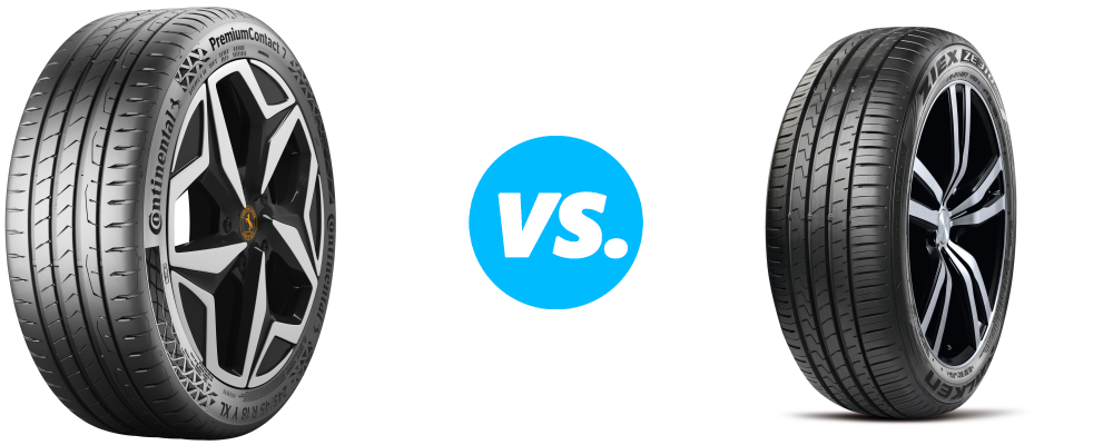 Continental PremiumContact 7 vs Falken ZIEX ZE310 EcoRun