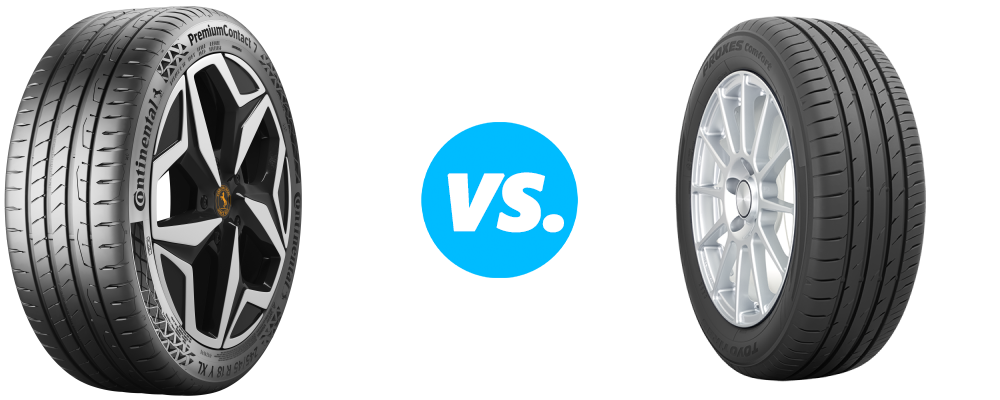 Continental PremiumContact 7 vs Toyo Proxes Comfort