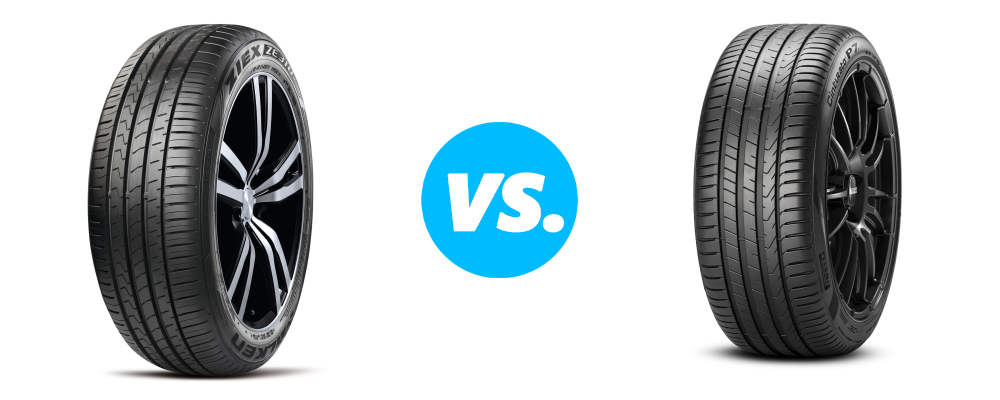 Falken ZIEX ZE310 EcoRun vs Pirelli Cinturato P7 C2