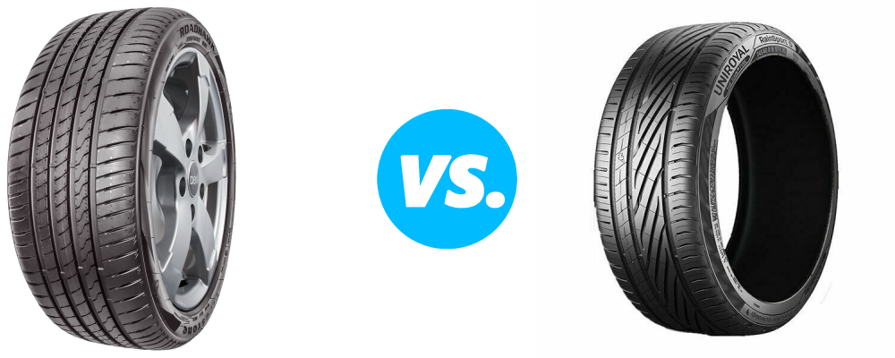 Firestone RoadHawk vs Uniroyal RainSport 5