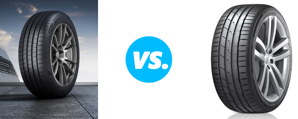 Goodyear Eagle F1 Asymmetric 6 vs Hankook Ventus S1 evo 3
