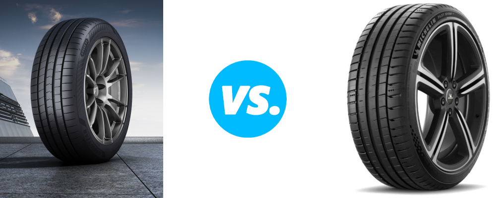 Goodyear Eagle F1 Asymmetric 6 vs Michelin Pilot Sport 5