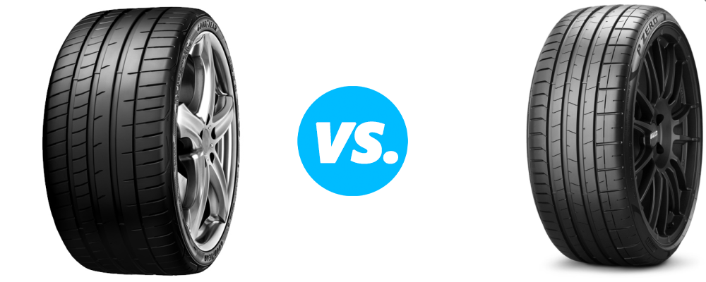 Goodyear Eagle F1 SuperSport vs Pirelli P Zero PZ4