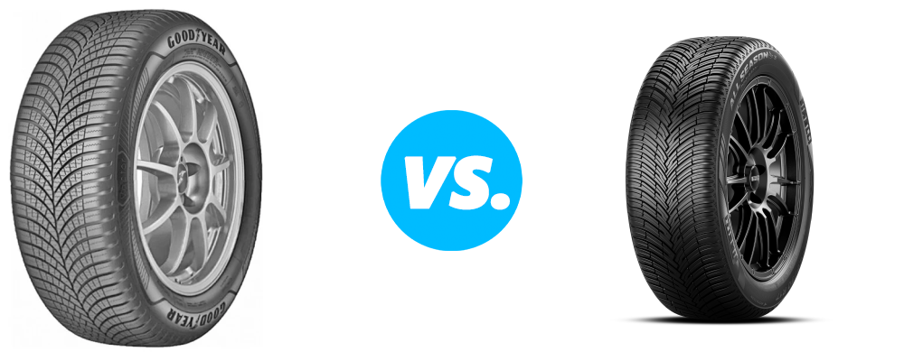 Goodyear Vector 4Seasons Gen 3 vs Pirelli Cinturato All Season SF3