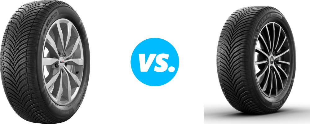 Kleber Quadraxer 3 vs Michelin CrossClimate 2
