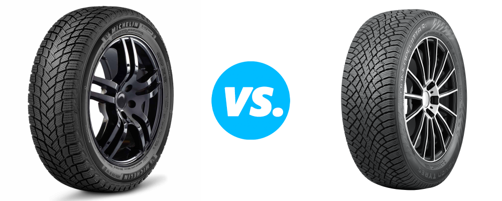 Michelin X Ice Snow vs Nokian Hakkapeliitta R5
