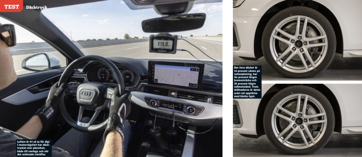 The Effect of Tyre Pressure on Tyre Performance: 1.7 vs 2.4 vs 3.1 Bar