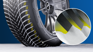 Goodyear UltraGrip Performance 3 siping